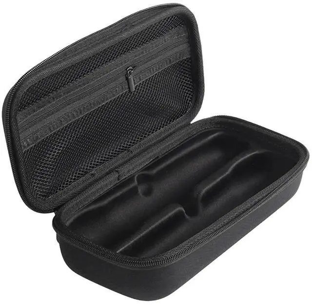 Alt view image 5 of 6 - Microphone Carrying Case for Dual Microphone System Storage Bag for Handheld Mic