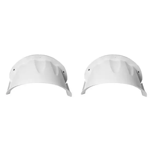 Alt view image 4 of 6 - 2X Protective Covers Waterproof Rainproof Cover CCTV Turret Dome Cameras Protection Box Security Camera Protection Case