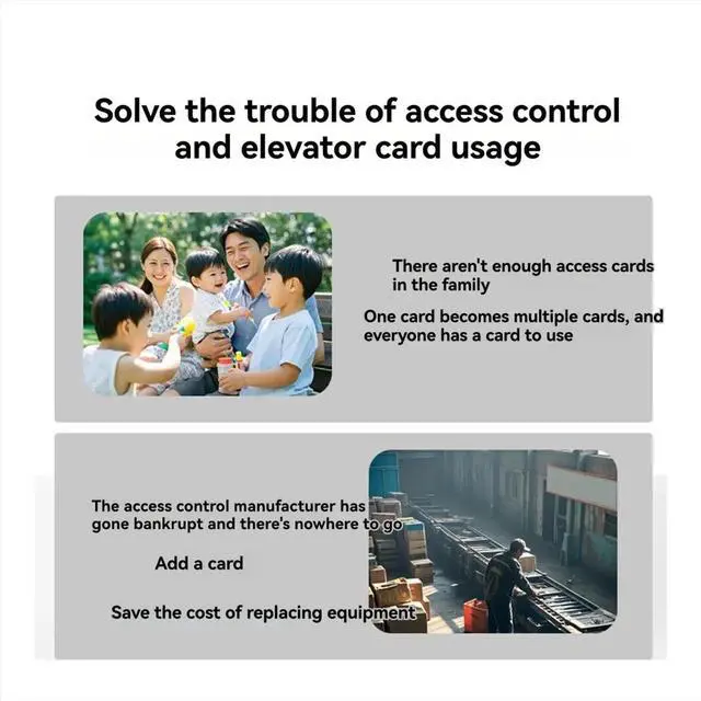 Main image of Handheld RFID Smart Chip Reader Writer+3x5200 Keychain 125Khz ID Copier Duplicator ID Tags Programmer for EM4305 T5577
