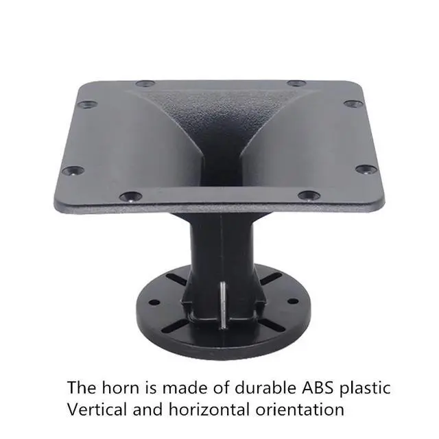 Alt view image 5 of 6 - 2PC DJ Tweeter Speaker Horn 160*160 1 Throat Car HiFi Piezo Treble For Professional Mixer Audio Home Theater Karaoke PA System