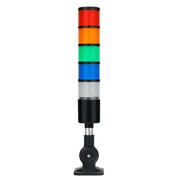 Alt view image 4 of 6 - Industrial Signal Warning Lights LED Signal Tower Stack Lights And Light Strips Steady/Flashing Light Systems
