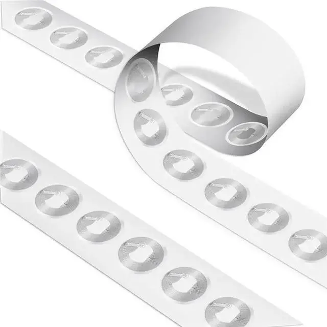 Alt view image 5 of 6 - IDUD 250Pcs NFC Ntag215 Nfc Label Sticker 13.56Mhz ISO14443A NTAG 215 Sticker Ntag 215 NFC Tags RFID Tag Universal Lable