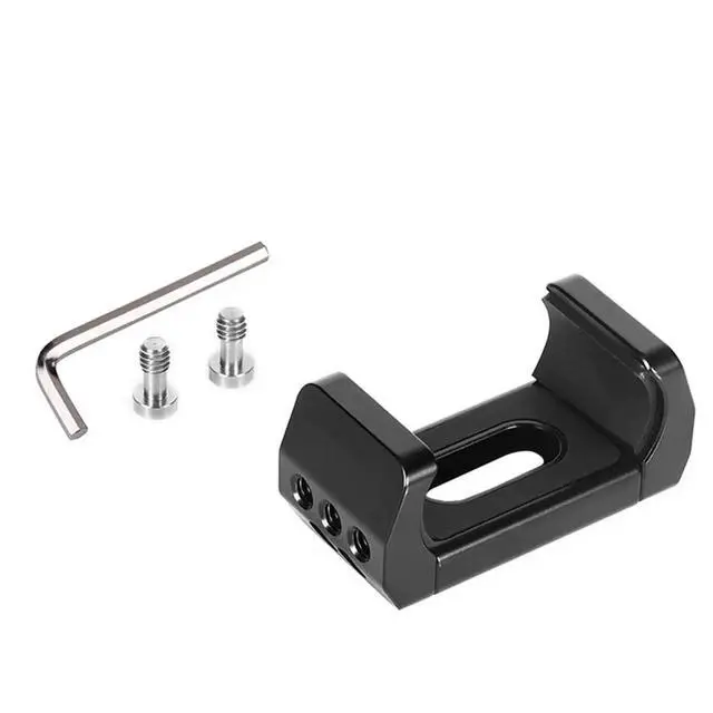 Alt view image 4 of 6 - Camera Cage Phone Bracket Power Bank Clamp Mobile Phone Holder Clip for DSLR Cage Rig Phone Vlog