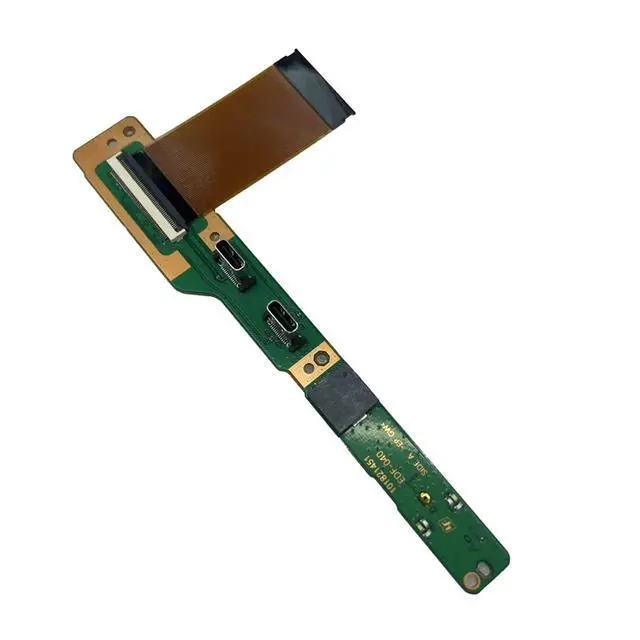 Alt view image 5 of 6 - 1pcs Side Panel for Slim Console EDF-040 Side Panel Board with 50pin Flex Cable TYPE-C Port TYPE-A Interface Repair