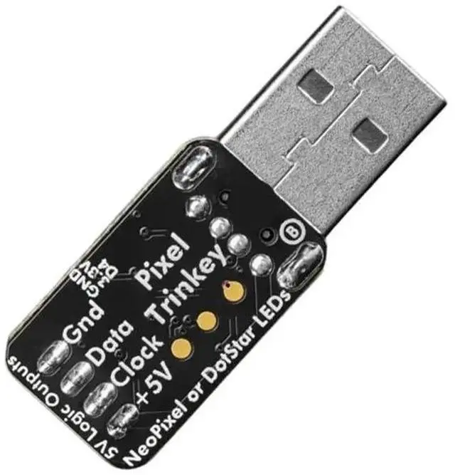 Alt view image 5 of 6 - For Adafruit Pixel Trinkey USB Key Drive Neopixel Dotstar LED Lights(For 5953)