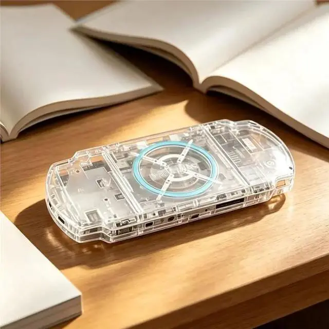 Alt view image 6 of 6 - Transparent Full Cover Protective Case Kit With Buttons Kit With Screws Full Housing Shell Full Set For PSP3000 Version