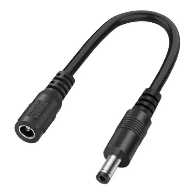 Alt view image 5 of 6 - IDUD 10Pcs 5.5Mm X 2.1Mm 18 AWG DC Connector, Male To Female 1.6FT Power Extension Cable For Devices