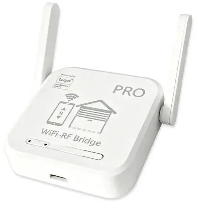 Alt view image 6 of 6 - Smart Door Controller Via Smartphone Tuya -RF Bridge 310-580MHZ Supports Smart App For Remote Control And Voice Control