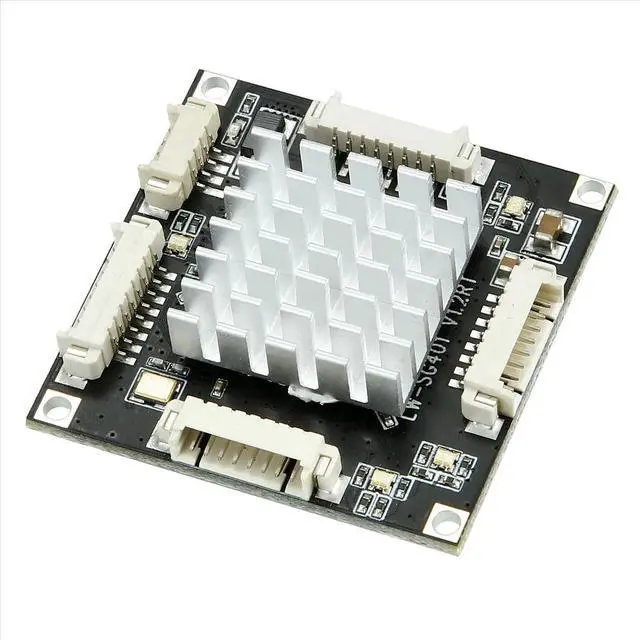 Alt view image 2 of 4 - 38 X 38MINI Mini 4-Port Gigabit Switch Module Industrial Grade Built-in Embedded Security Cable Access