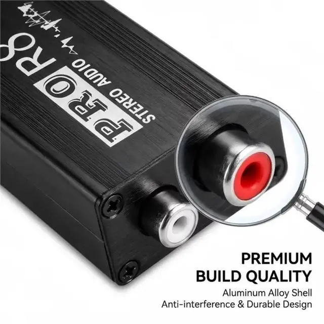 Alt view image 5 of 6 - RCA Audio Isolator For Car For Stage Microphone Ground Loop Multifunction Soundproofing Noise Reducer Reduction Filter Devi