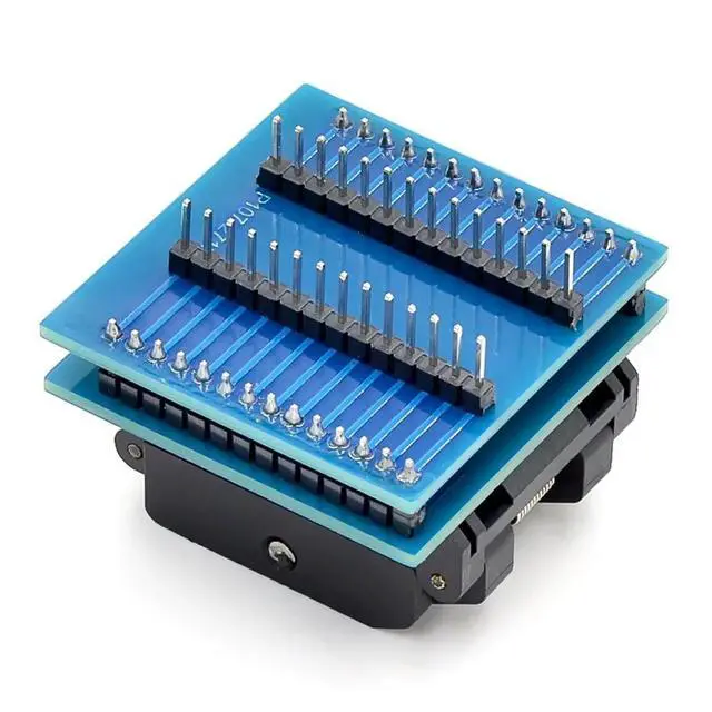 Alt view image 4 of 6 - TQFP32 to DIP28 TQFP44 to DIP40 IC Programmer Adapter Chip Test Socket Burning Seat Integrated Circuits TQFP32 to DIP28
