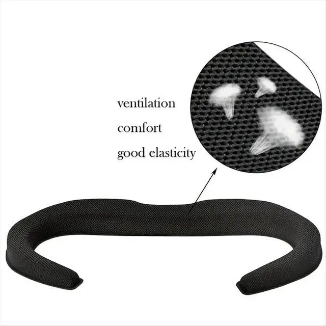 Alt view image 5 of 6 - Breathable Face Mask Replacement for 2 Interface Bracket Foam Pad 3in1 with Joystick Caps for Quest2