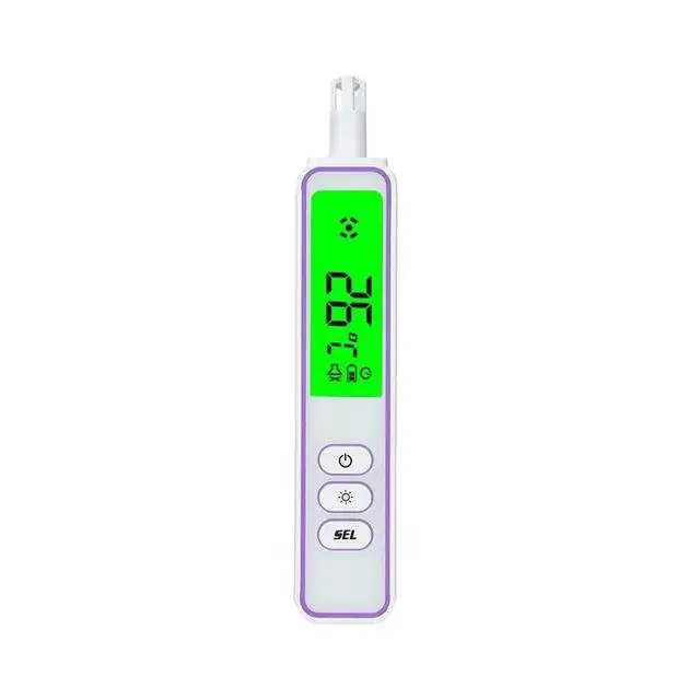 Alt view image 4 of 6 - Combustible Gas Detector With Audible And Visual Alert Natural Gas Leak Detector 300-10000PPM Methane LCD Backlit