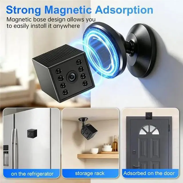 Alt view image 6 of 6 - IDUD MINI Camera Monitor 1080P HD 130°Rotation