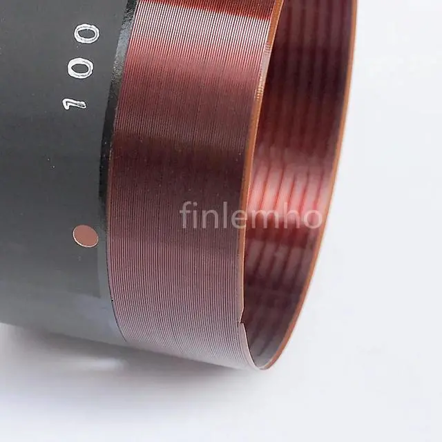 Alt view image 6 of 6 - 100mm Speaker Subwoofer Voice Coil 2000W Peak 18" 15"Bass Repair Part 2 Layers Wire In Out With Copper Wire Glassfiber Former