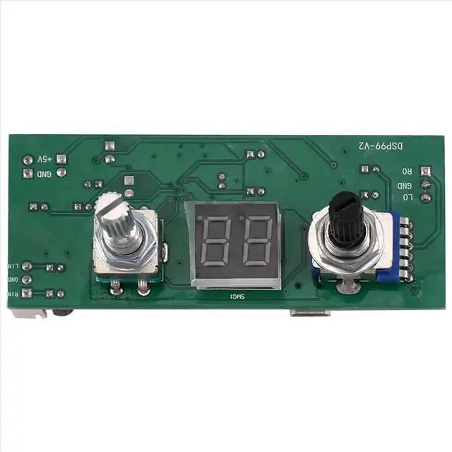 Alt view image 6 of 6 - Digital Reverberation Karaoke Reverb Board KTV Mixer Effector Anti-Whistling Module Multi-Sound Effects