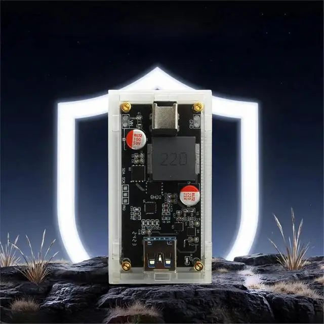Alt view image 5 of 6 - DC 6-30V 140W Multi Protocol Desktop Intelligent Fast Charging Module High-Power for QC4.0+/5.0 PD FCP SCP SFCP AFC