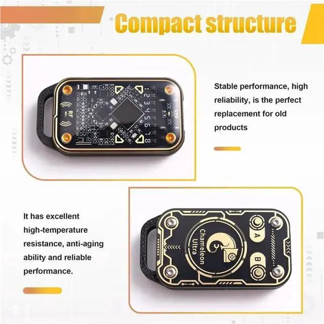 Alt view image 4 of 6 - IDUD Chameleon V3.0 RFID Smart Chip Emulator+4XUID Keychain