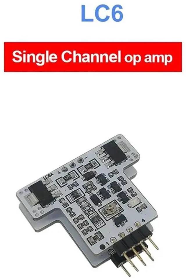 Alt view image 5 of 6 - LC6 Op Amp Low Distortion Class A Discrete Operational Amplifier Single Channel Op Amp Replace NE5534 OPA1611 OPA604