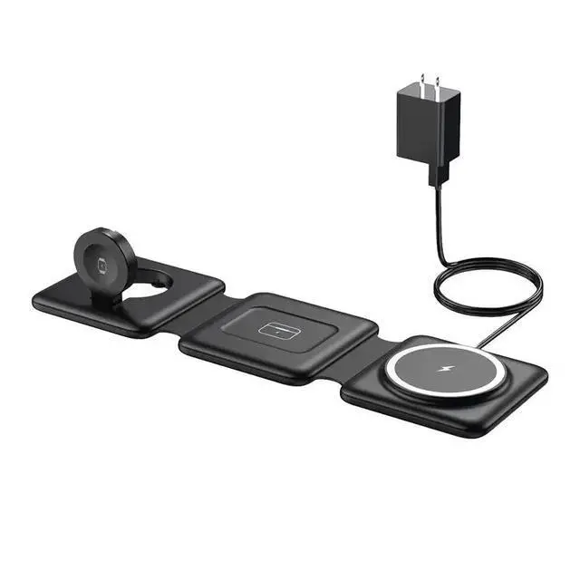 Alt view image 4 of 6 - 3 In 1 Foldable Magnetic Fast For Travel, -US Plug