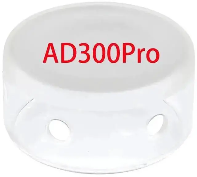Alt view image 6 of 6 - 2X Flash Tube Glass Cover Dome Protectors Caps For Ad300pro Camera Flash Accessories Protective Gear