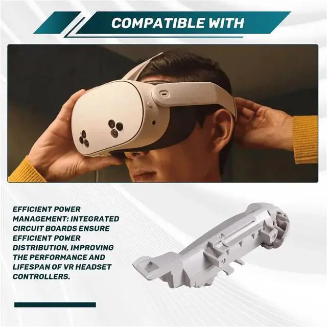 Alt view image 5 of 6 - Holder For /3S Left Controller With Circuit Board, Grip Cover, 1PC- Enhance VR Experience