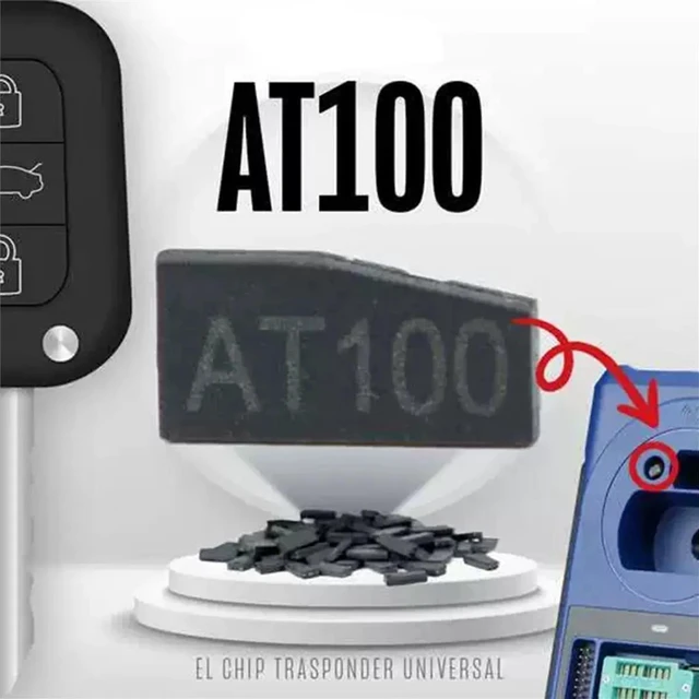 Alt view image 6 of 6 - 5pcs AT100 Universal Super Transponder Chip for XP200 XP400 XP400PRO Car Key Chip for Vehicles Key Programming