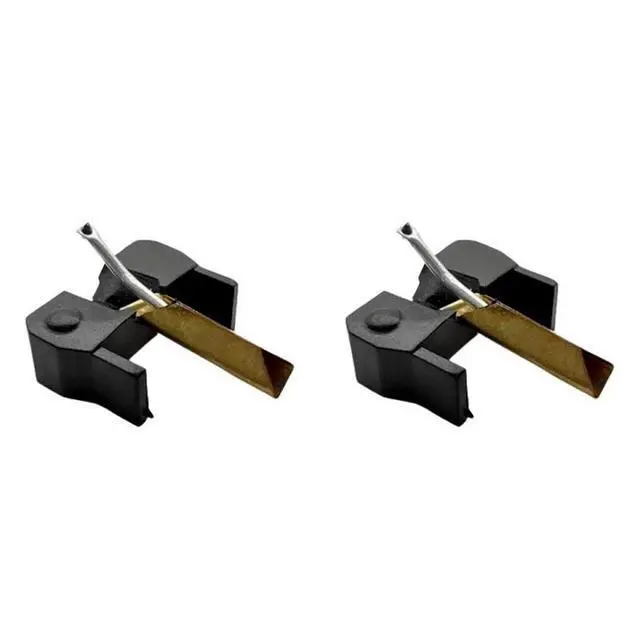 Alt view image 4 of 6 - 2X For Shure M75 M75ED M75-6S DUAL N75 TYPE2 Transparent Diamond Stylus Needle Phonogrraph Turntable Accessories