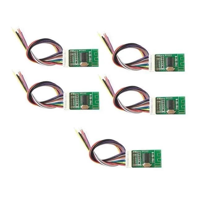 Alt view image 4 of 6 - IDUD KCX_BT002 Bluetooth 5.0 Audio Receiver Module 5PCS IC Audio Receiver Board Module Lossless 5.0 Bluetooth Audio
