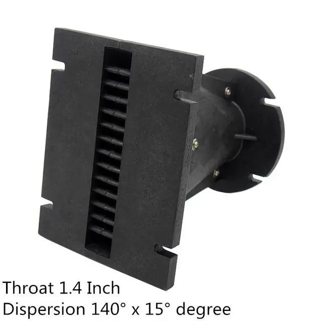 Alt view image 4 of 6 - 1PC DJ Speaker Tweeter Horn Line Array Professional Audio 1.4 Inch Sound Source For Public Address System Home Theater Car Audio