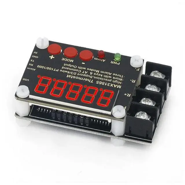 Alt view image 6 of 6 - MAX31865 Temperature Measurement Module Collector PT100 Serial Port Host Computer for Ardunio/STM32 Serial Port Output