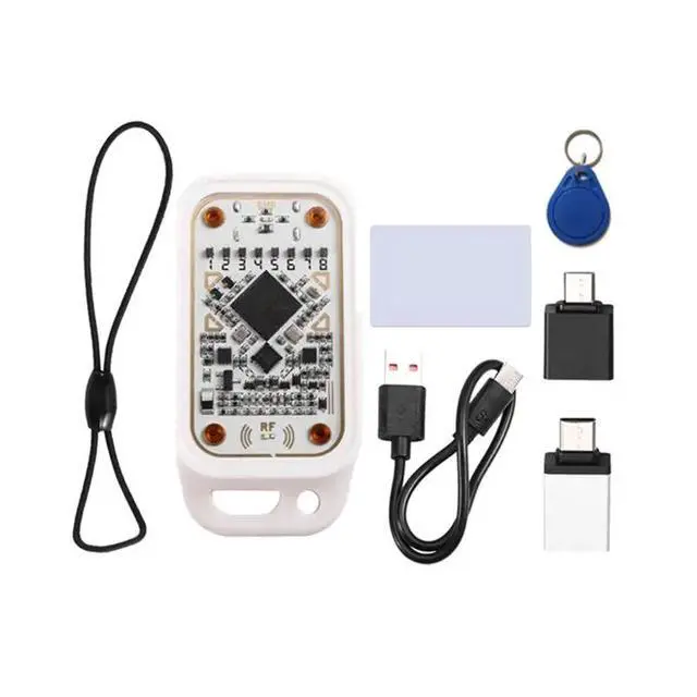 Alt view image 4 of 6 - Chameleon V3.0 Copyer RFID Smart Card Emulator 1UID Keychain+ 1CUID White Card ID IC Copier 125Khz 13.56Mhz