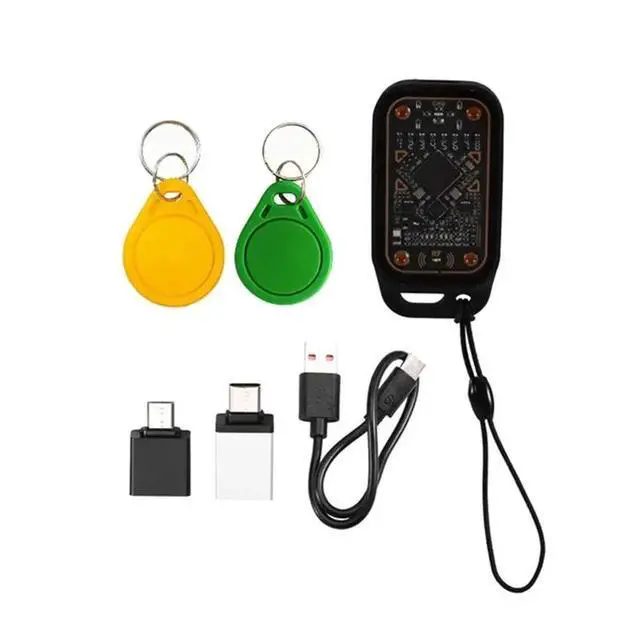 Alt view image 4 of 5 - Chameleon V3.0 Copyer RFID Smart Chip Reader With 1UID Keychain+ 1CUID Keychain IC ID Card Decode Reset Functionality