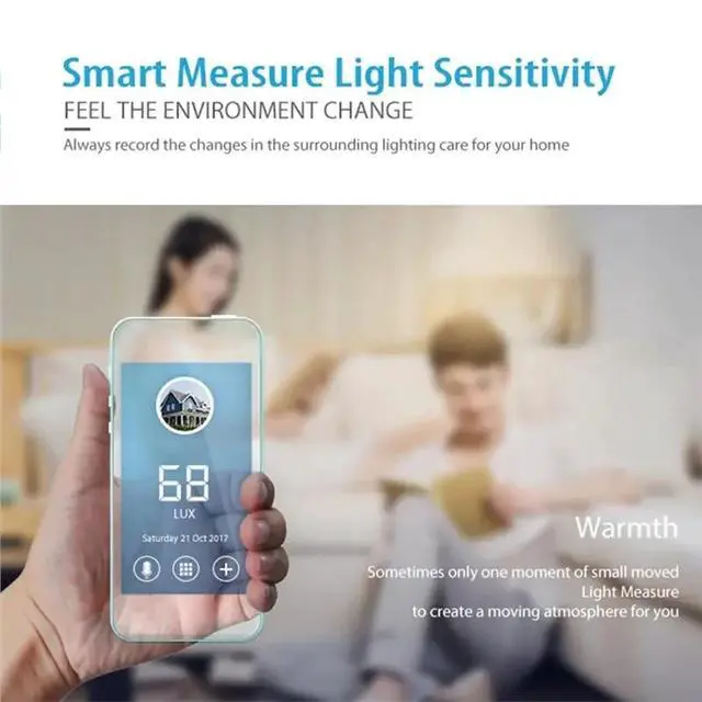 Alt view image 6 of 6 - Smart Home Automation Alarm System Infrared Human Body Sensor Motion Detection Temperature Detector