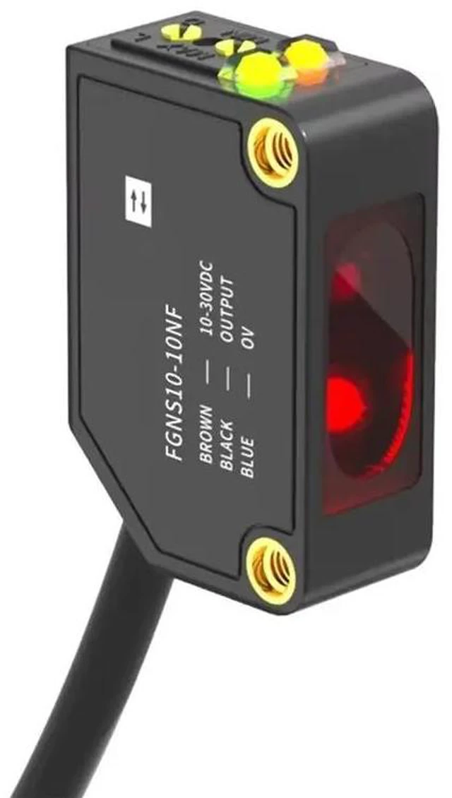 Alt view image 4 of 6 - FGNS10-10NF Optical-Electronics Sensor 24V Diffuse Reflective Red Visible Concentrator For Sensing