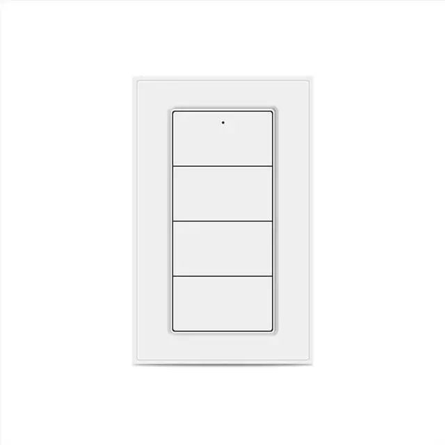 Alt view image 5 of 6 - Tuya Zigbee 4-Gang Scene Switch Smart Life App Control, Powered Scene Push Button Switch