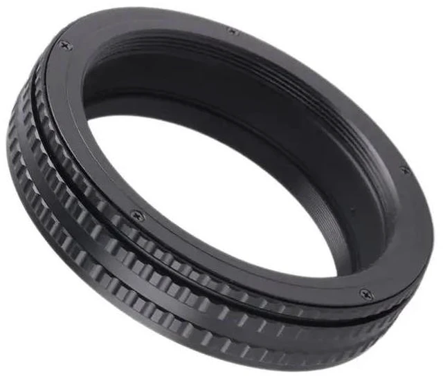 Alt view image 4 of 6 - M65 To M65 Mount Lens Adjustable Focusing Helicoid 17Mm-31Mm Macro Tube Adapter