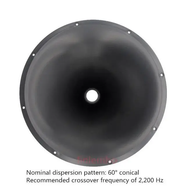 Alt view image 6 of 6 - 2PC Tweeter Speaker Horn Round 292mm Treble DJ Car HiFi For Professional Audio Home Theater Karaoke Public Address System