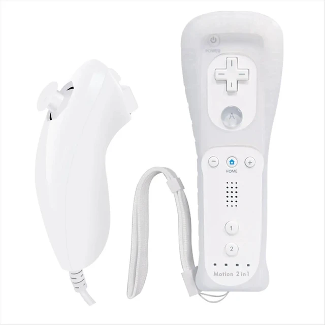 Alt view image 5 of 6 - Bluetooth Gamepad for / U Console Remote Controller with Motion Plus, Nunchuck, and Wrist Strap C