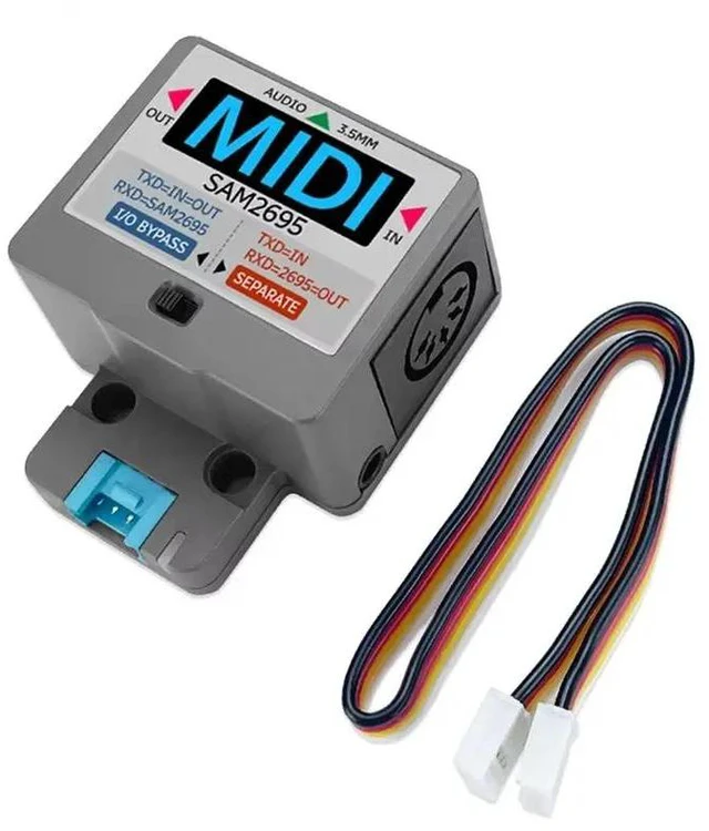 Alt view image 4 of 6 - Audio Processing 3.5 Interface For M5stack MIDI Unit Serial Port To MIDI Unit SAM2695