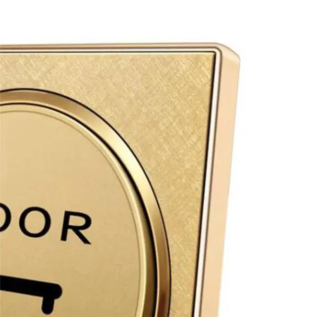 Alt view image 6 of 6 - Door Release Switch Golden Color 10Pcs Set For Door Exit Button For Access Control System