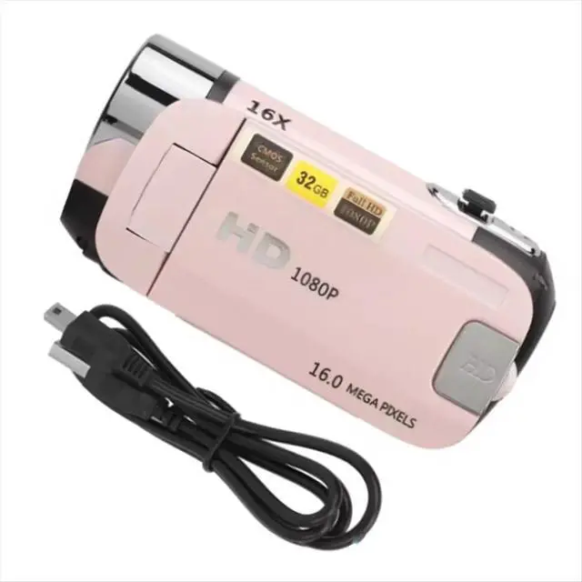 Alt view image 6 of 6 - 1080P Digital Camera 2.4 Inch Rotatable Screen Camcorder 16X Zoom HD Video Recorder with Fill Light HD Video Camcorder