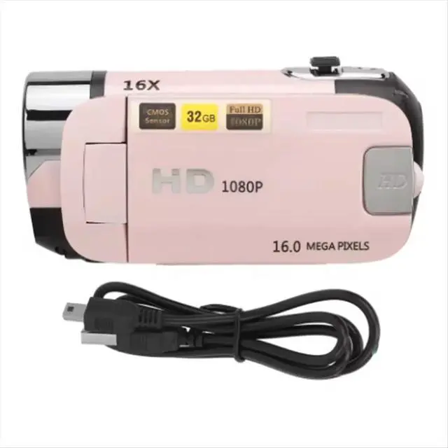 Alt view image 5 of 6 - 1080P Digital Camera 2.4 Inch Rotatable Screen Camcorder 16X Zoom HD Video Recorder with Fill Light HD Video Camcorder