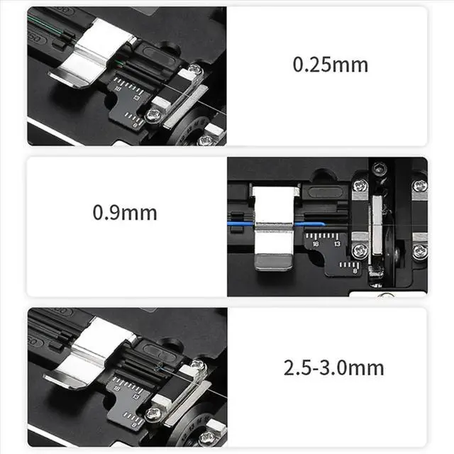 Alt view image 4 of 6 - FTTH High Cutting Tool -S2 Optical Fiber Cleaver Cable Cutting Knife Fiber Cleaver