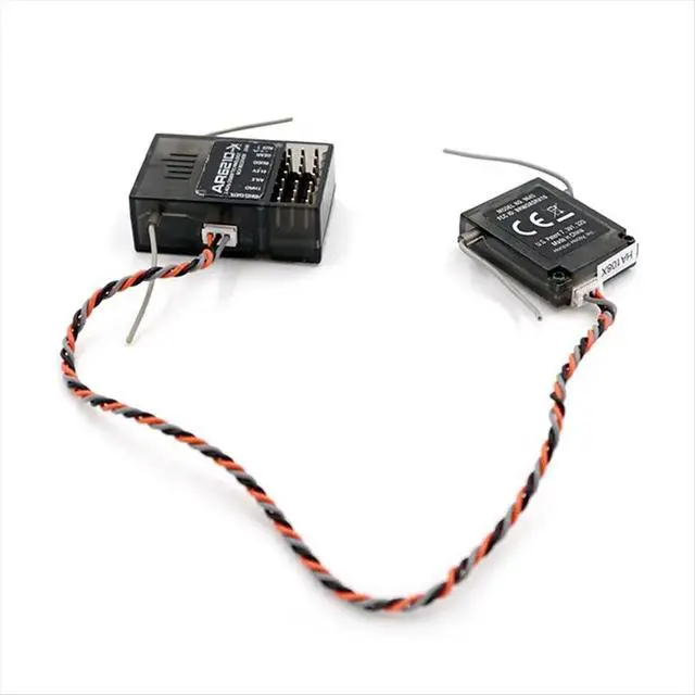 Alt view image 4 of 6 - AR6210 DSMX 2.4G 6 Channel Receiver Receptor W Satellite for DSM2 DX6i DX7 DX8 AR9020 JR DSX7 DSX9 Airplane
