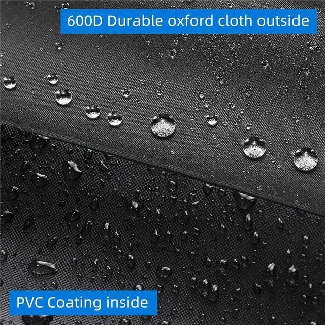 Alt view image 5 of 6 - Outdoor TV Cover 60 to 65 Inch Weatherproof,600D Waterproof Full Protection TV Outdoor Covers for Outside Flat Screen TV