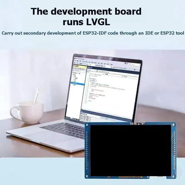 Alt view image 6 of 6 - ESP32-S3 4.3Inch RGB LCD TFT Display Screen Module LVGL 480X272 Smart Touch Support Bluetooth Development Board
