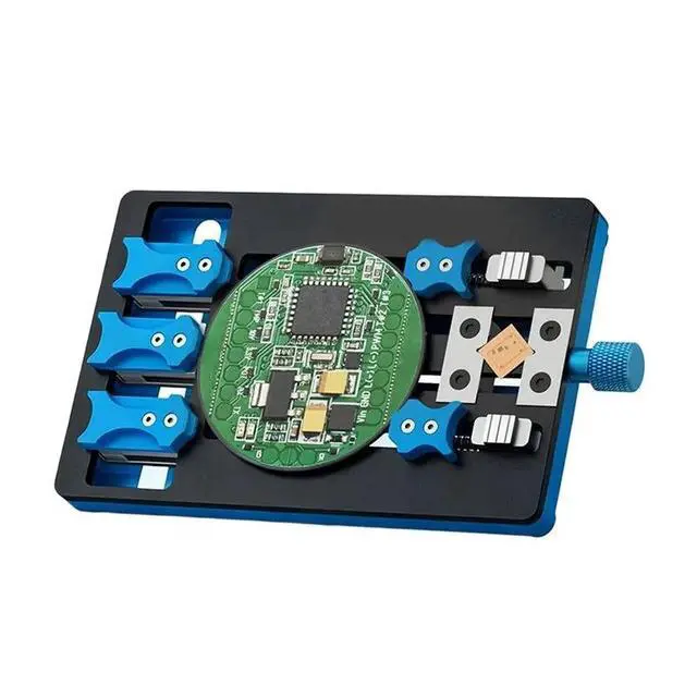 Alt view image 4 of 6 - For Phone Repair Dual Clamp Multifunctional Repair Fixture For Irregular Double-Layer PCB Holder Soldering Maintenance Tool