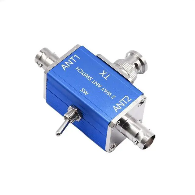 Alt view image 5 of 6 - 2 Way CB/HAM Antenna Coax Switch Coaxial Antenna Switch 100W 1-30MHz BNC Connector