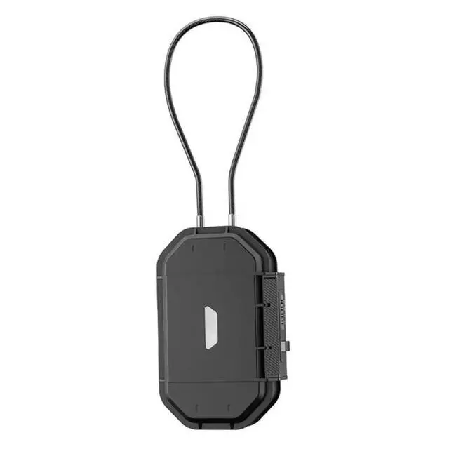 Alt view image 4 of 6 - Travel Safe Lock Box Waterproof 4-Digit Combination Personal Beach Safe Removable Steel Cable Security Case